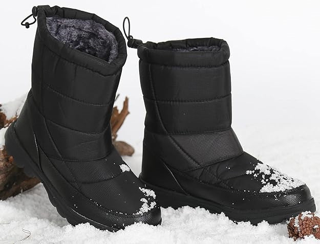 冬のスノーブーツ男女兼用防水冬靴滑り止め軽量釣りブーツ22.5-30.5 cm